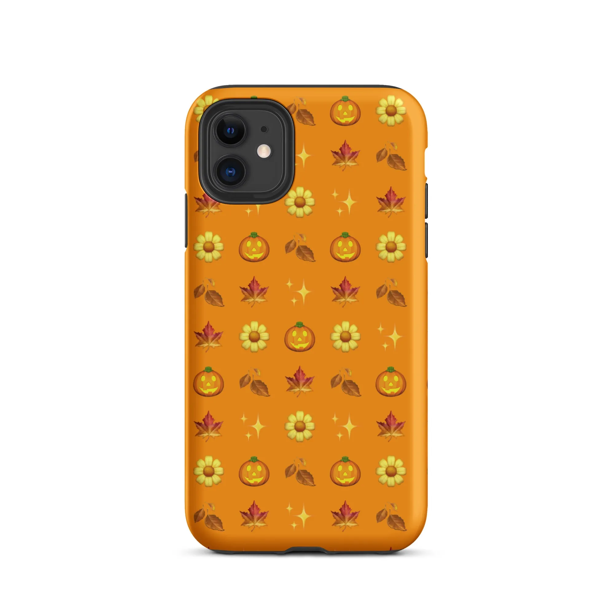 Autumn fall pattern iPhone case